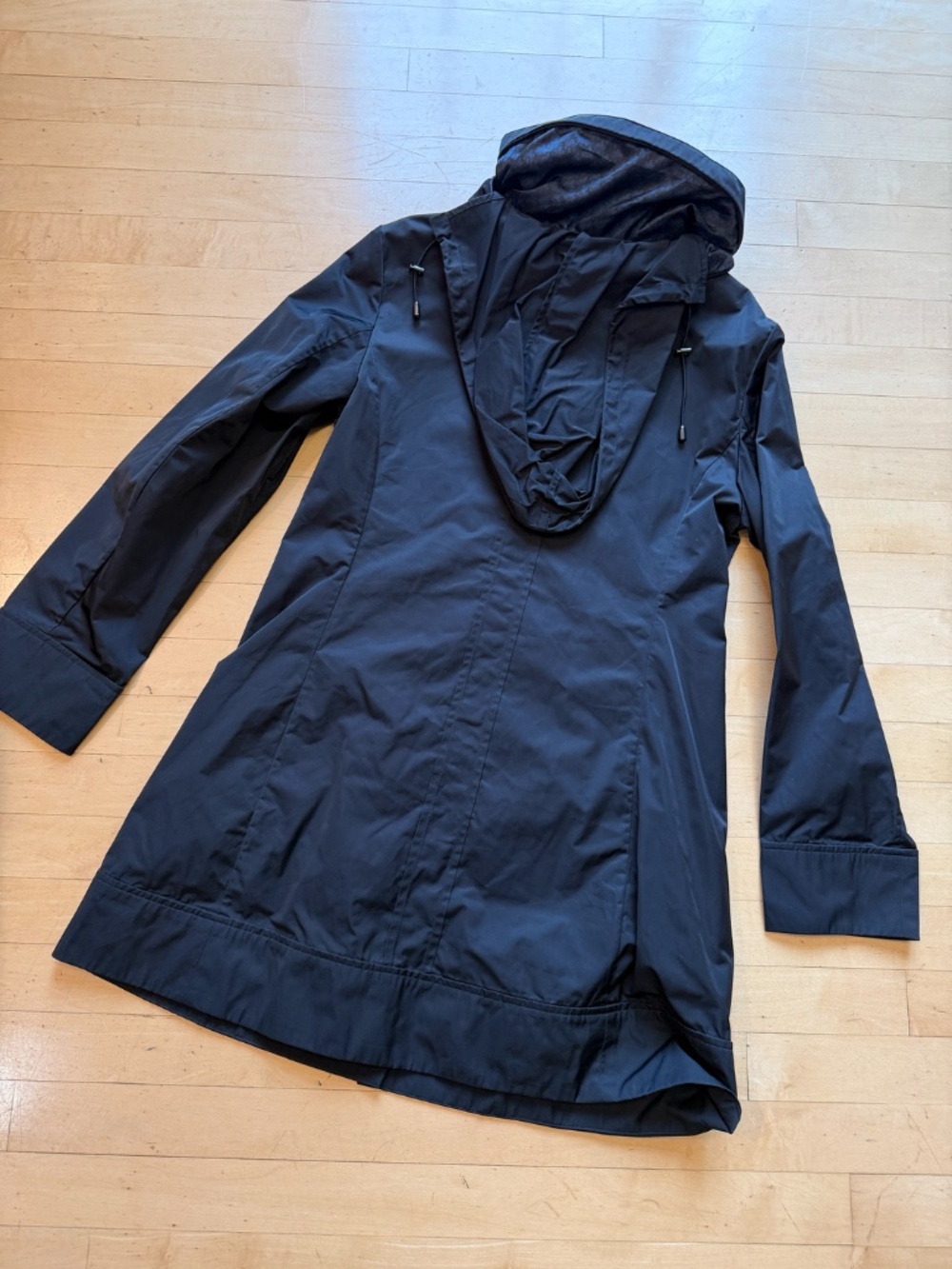 Rainforest Black Packable raincoat, S, CB2687 - Picture 4 of 4
